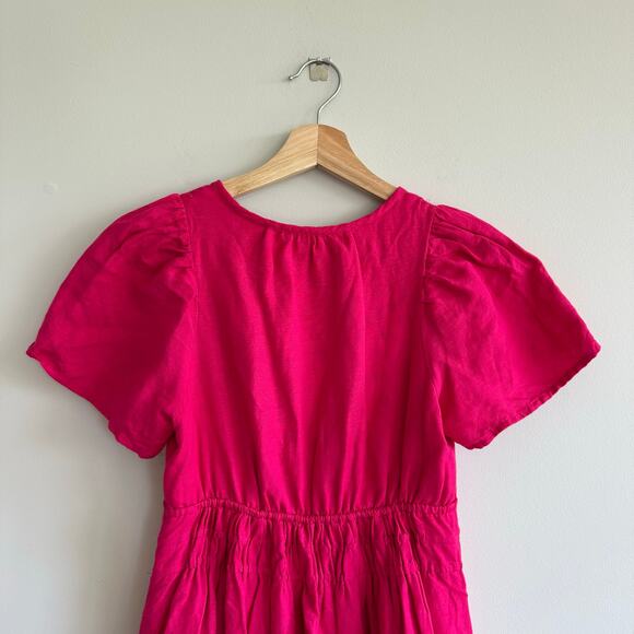 Anthropologie Somerset Mini Dress Pink XXSP - Picture 7 of 10
